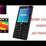Sony Liv App Download Jio Phone