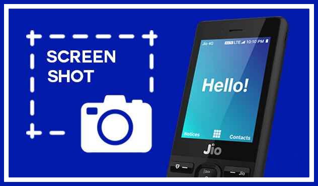 Screenshot Machine Jio Phone