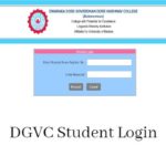 DGVC Student Login @www.dgvaishnavcollege.edu.in
