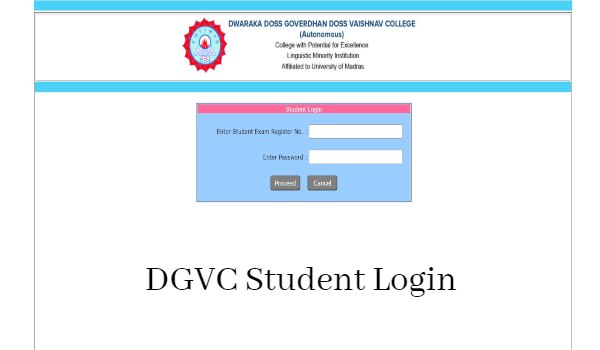 DGVC Student Login