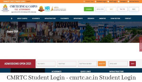 CMRTC Student Login
