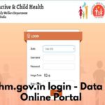 rch.nhm.gov.in login - Data Entry Online Portal