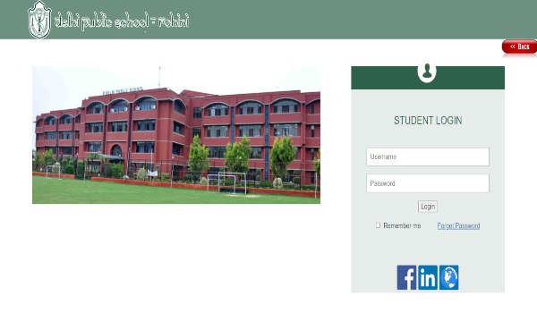 DPS Student login portal