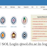 SOL DU Login - DU SOL OBE Portal Login @sol.du.ac.in login