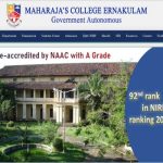 Maharajas College online Admission