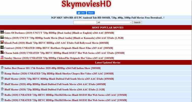 SkymoviesHd Download
